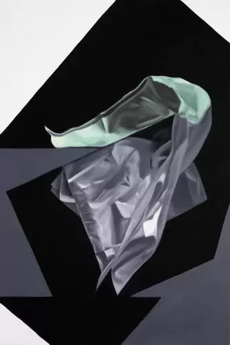 FOLDINGS / SOLID SOFTWARE SPACES 05, 120x80cm, Öl auf Baumwolle 2013