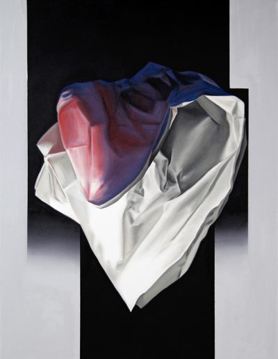 FOLDINGS / SOLID SOFTWARE SPACES 09, 120x90cm, Öl auf Baumwolle 2015