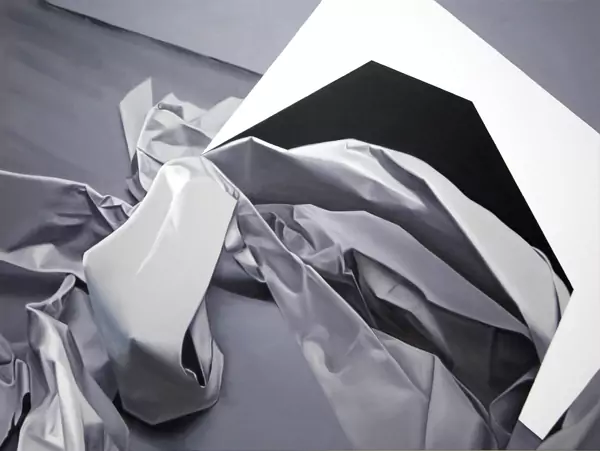 FOLDINGS / SOLID SOFTWARE SPACES 10, 120x160cm, Öl auf Baumwolle 2015